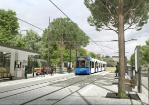 La future station Arc-en-Ciel, Bussigny